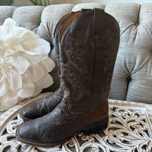 Circle G by Corral Brown Leather Western Cowboy Boots Men’s 9